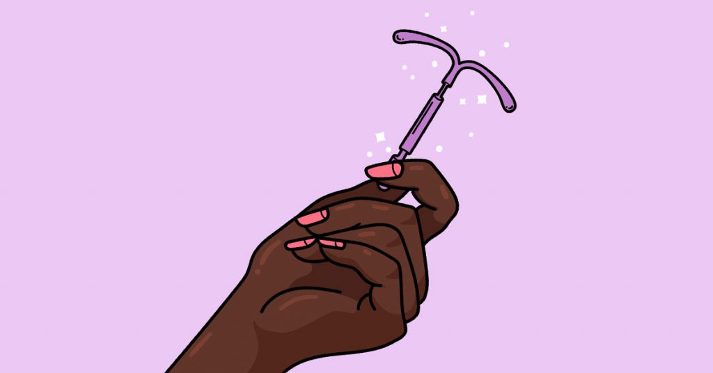 inserção do Dispositivo Intra Uterino (DIU)